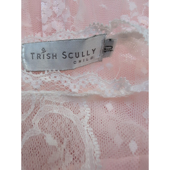 10 Trish Scully Lace Overlay Dress - Picture 6 of 7